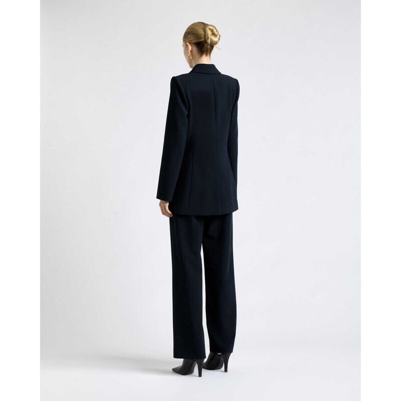 Cue Stretch Suiting Longline Blazer image number 1